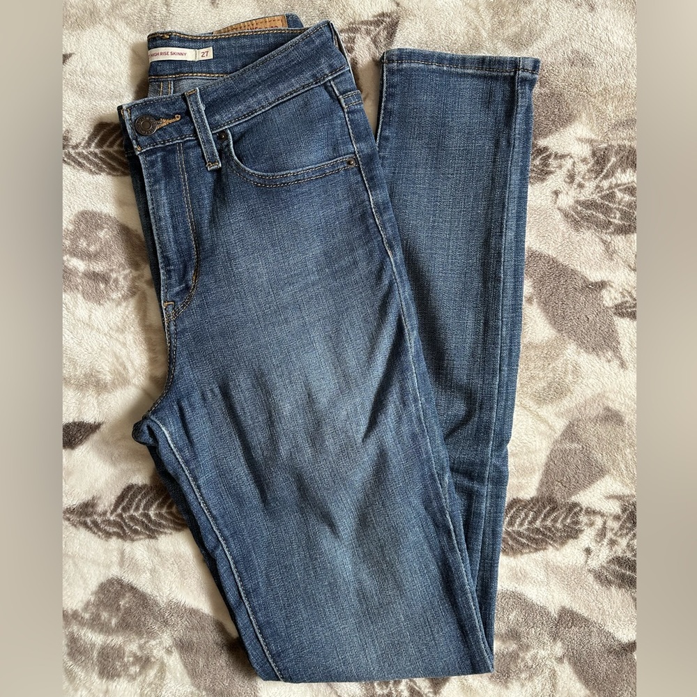 Levi's 721 High Rise Skinny Jeans Size 27